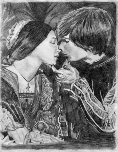 Ромео и Джульетта рисунок