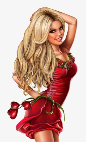 Мультяшные девушки