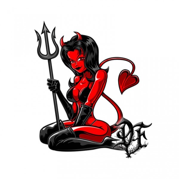 Девушка черт