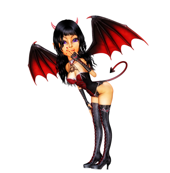 Дьяволенок девушка