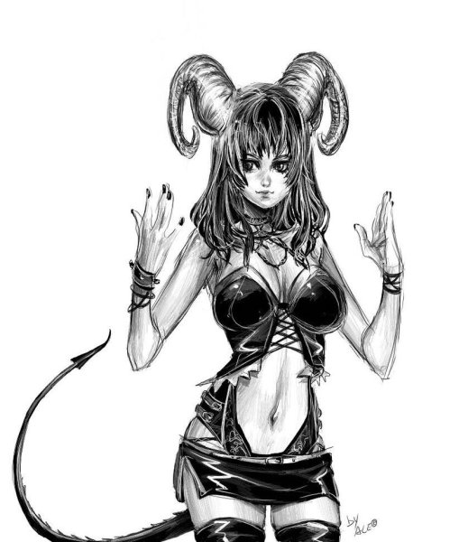 Хвост демоницы