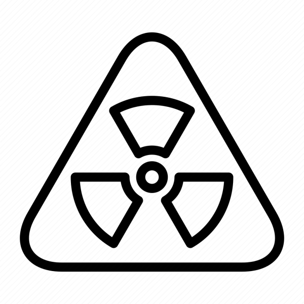 Значок радиации