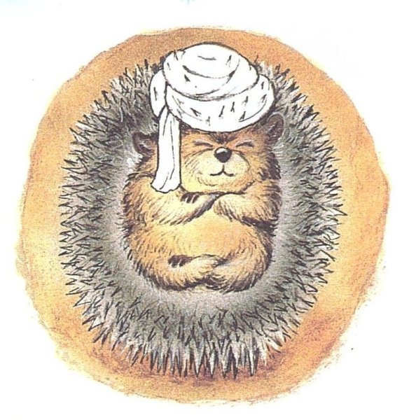 Ежик заболел