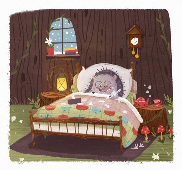 Спокойной ночи Ежик