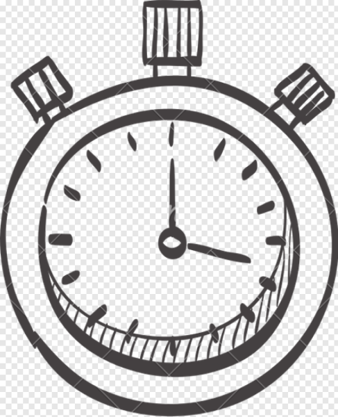 Секундомер рисунок