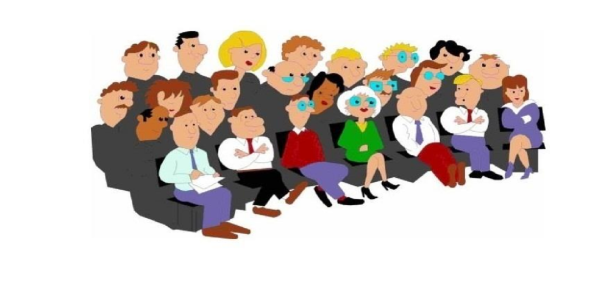 Родительское собрание на белом фоне