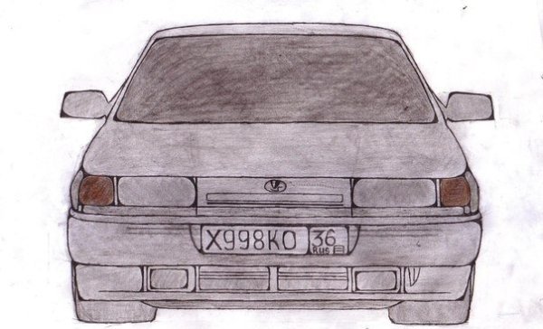 Рисунки БПАН ВАЗ 2114