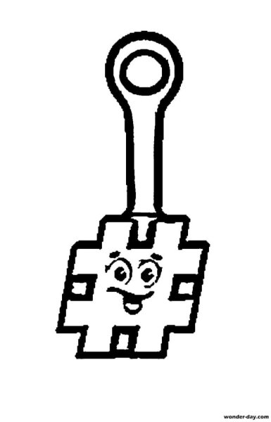 Раскраска скрепы