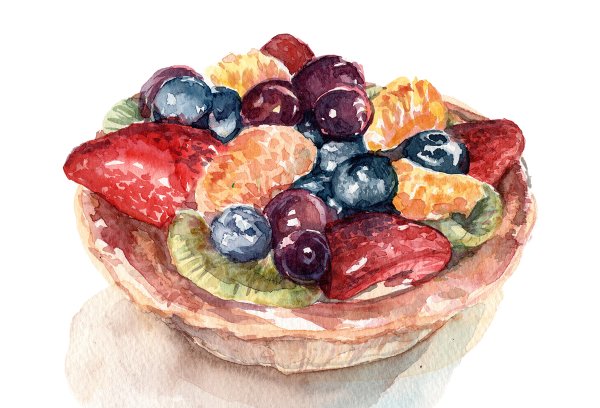 Сухофрукты Рисованные