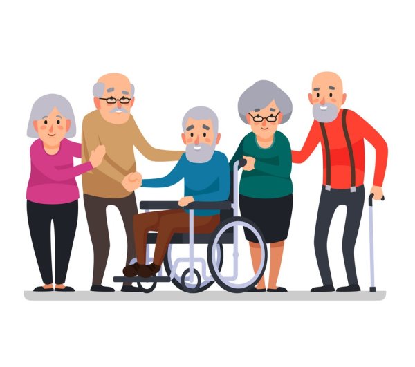 Пожилые люди