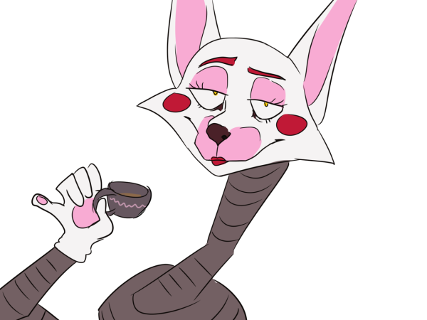 FNAF Мангл арт