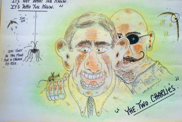 Рисунки Чарльза Бронсона заключенного