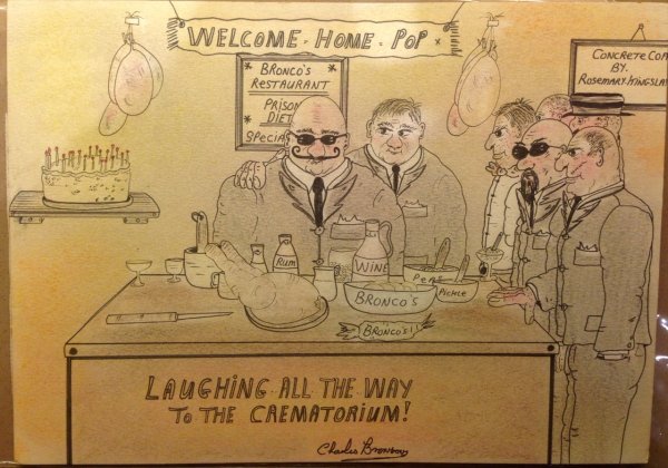 Рисунки Чарльза Бронсона