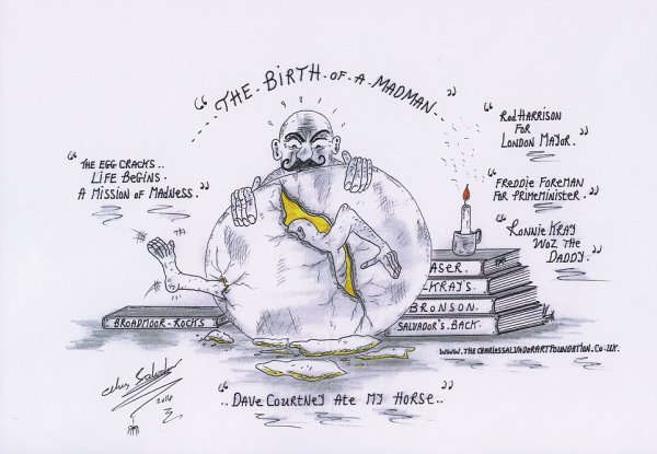 Чарльз Бронсон заключенный рисунки