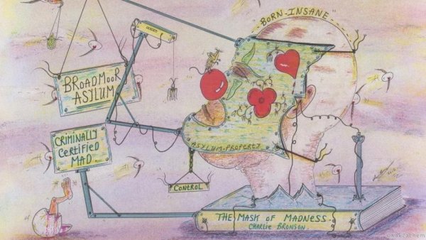 Чарльз Бронсон заключенный рисунки