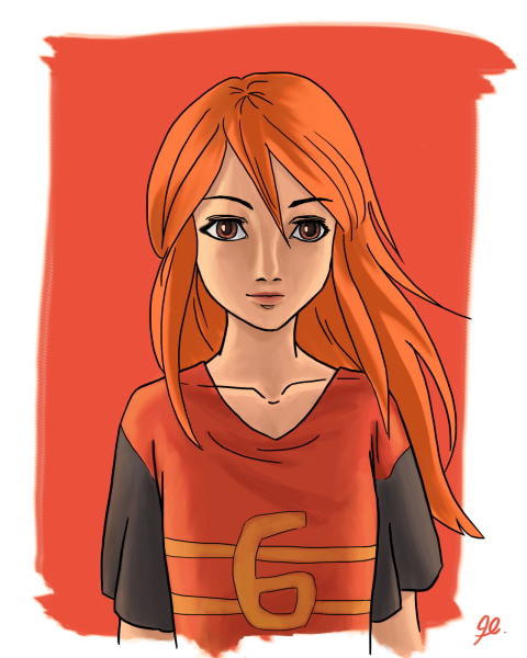 Портрет Джинни Уизли