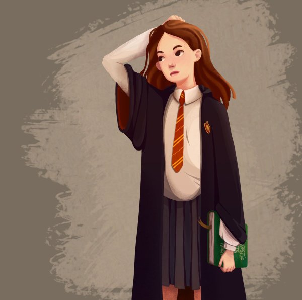 Джинни Уизли иллюстрации