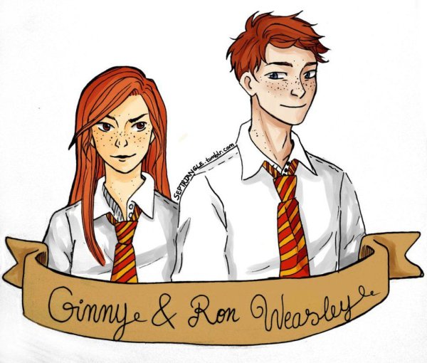 Гарри Поттер и Джинни Уизли