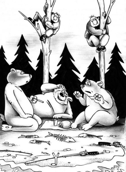 Сергей Корсун медведь заяц