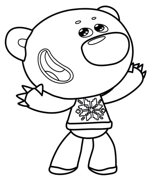 Раскраски для детей Мимимишки