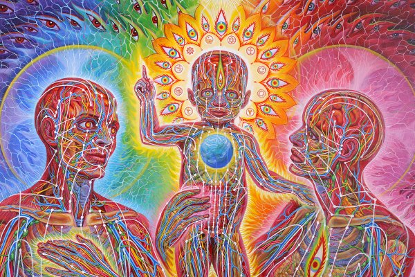 Alex Grey Кундалини