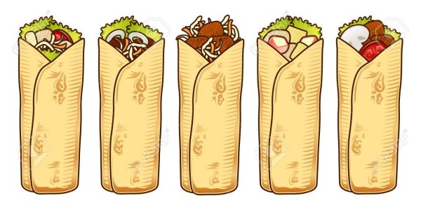 Векторная шаурма