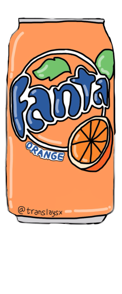 Fanta Orange can 330ml