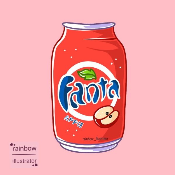 Газированный напиток без фона