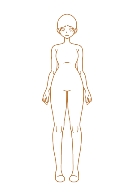 Заготовки для рисования людей