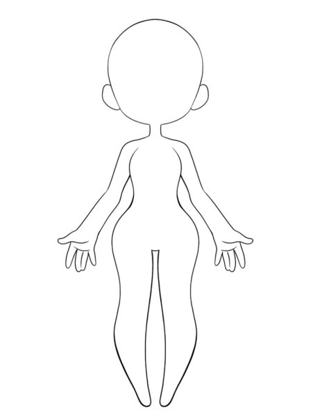 Заготовки тела для рисования