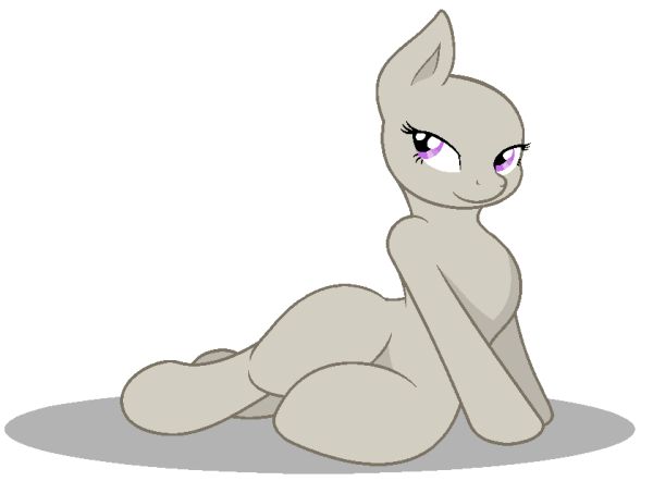 Манекены пони для рисования