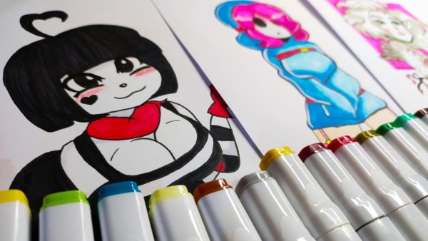 Рисунки из канала Джусика