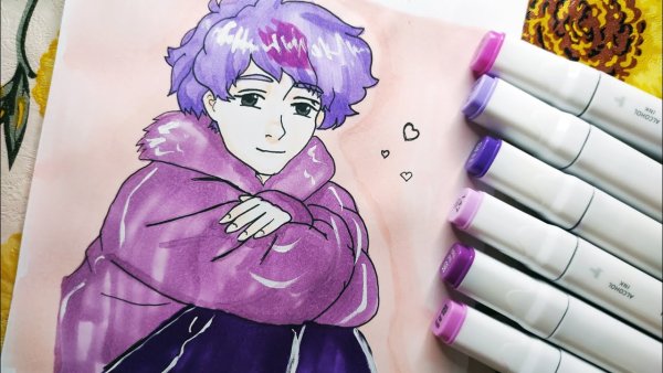 Что можно нарисовать легкого фломастерами