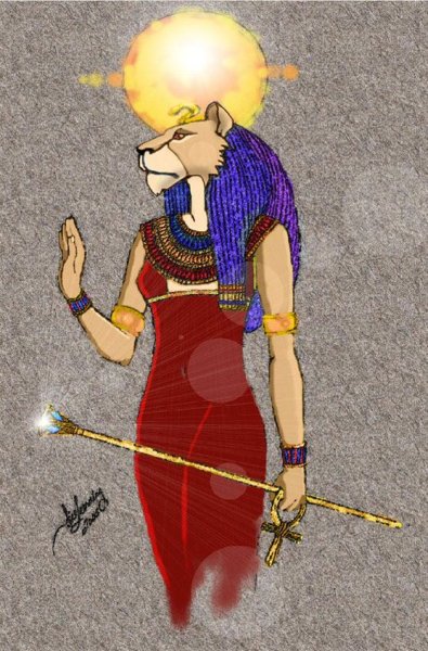 Сехмет богиня войны