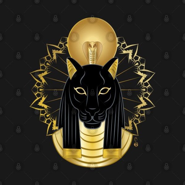 Богиня Сехмет в древнем Египте