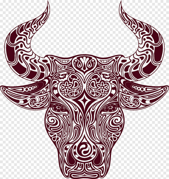Бык стилизованный