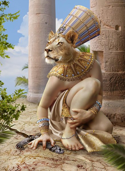 Бог Сехмет в древнем Египте