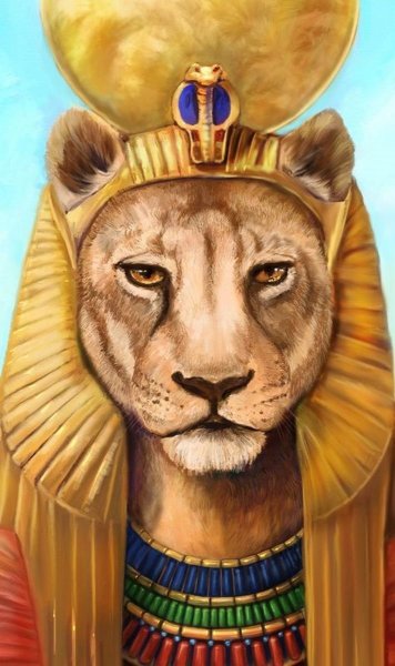 Сехмет богиня арт