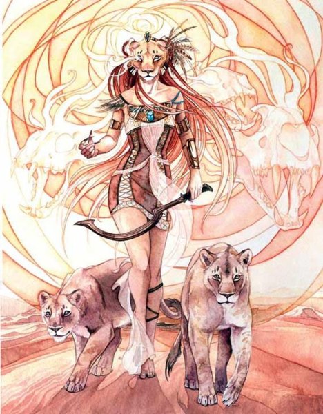 Богиня Египта Бастет Баст