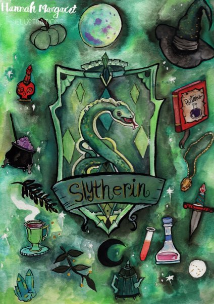 Узоры Гарри Поттер Слизерин