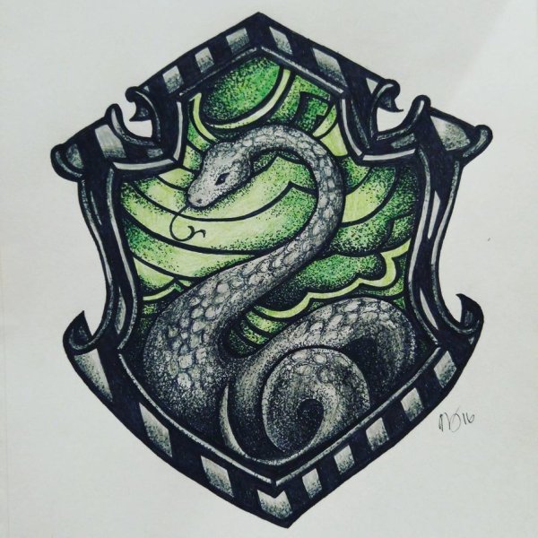 Слизерин герб Эстетика
