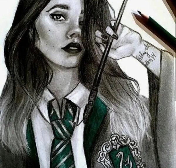 Гарри Поттер Слизерин девушки