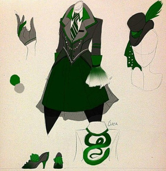 Гарри Слизерин арт