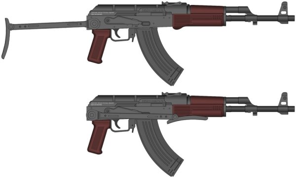 AKS 74u Blueprint