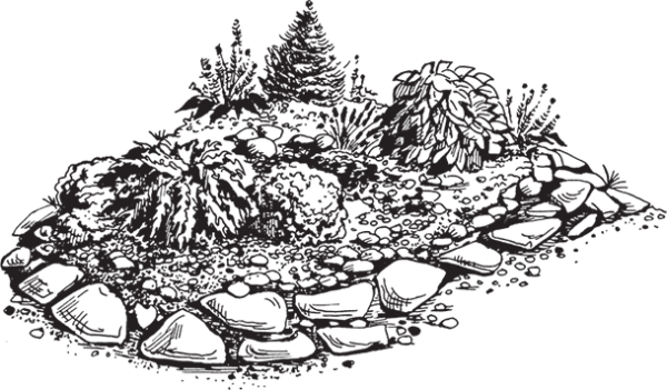 Рокарий эскиз