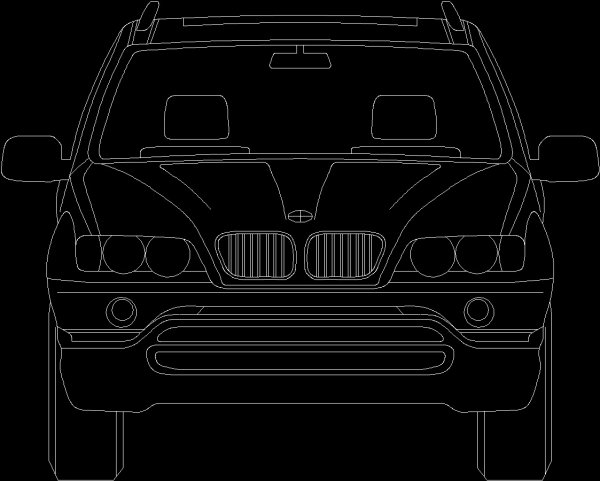 Рисунок БМВ е38 750