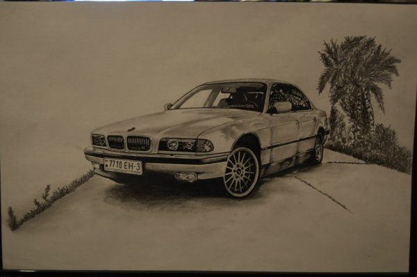 BMW е38 карандаш