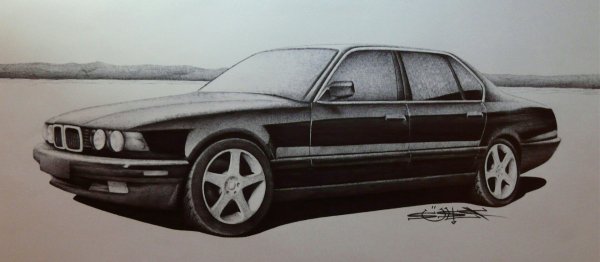 BMW е34 карандаш