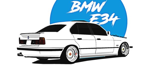 BMW e34 Art
