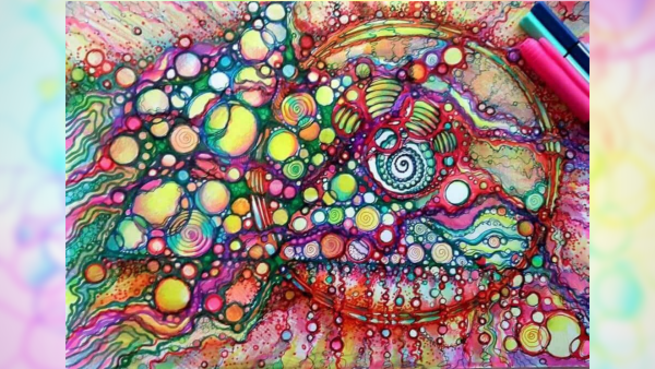 Нейрографика Мандала изобилия